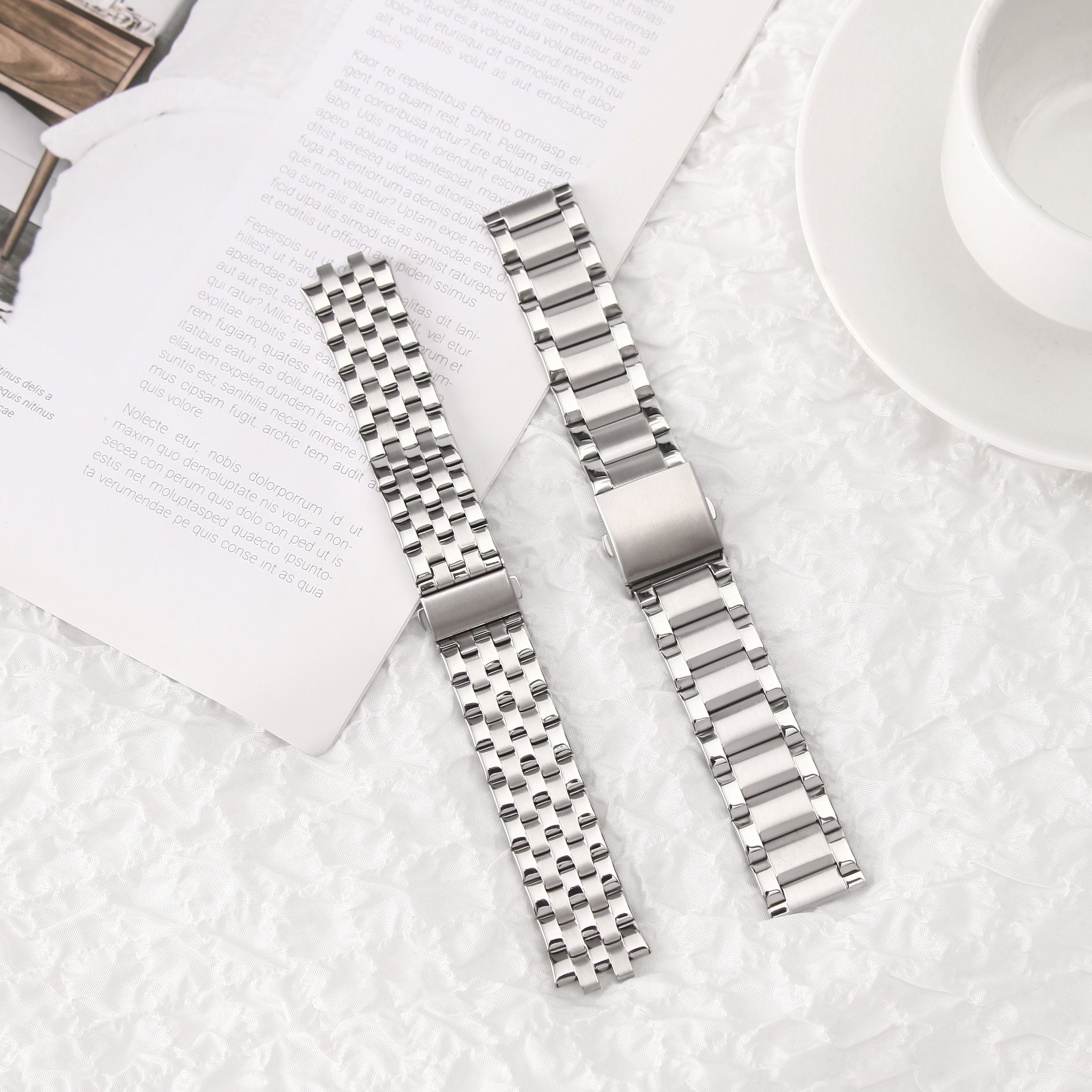 Steel soild watch strap