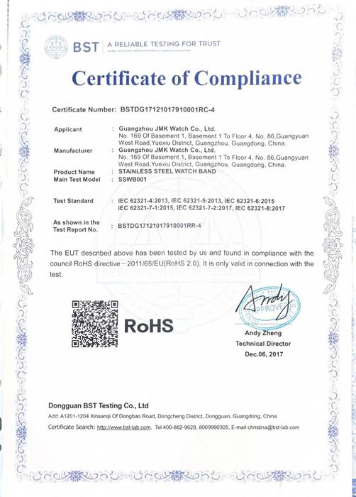 Certification