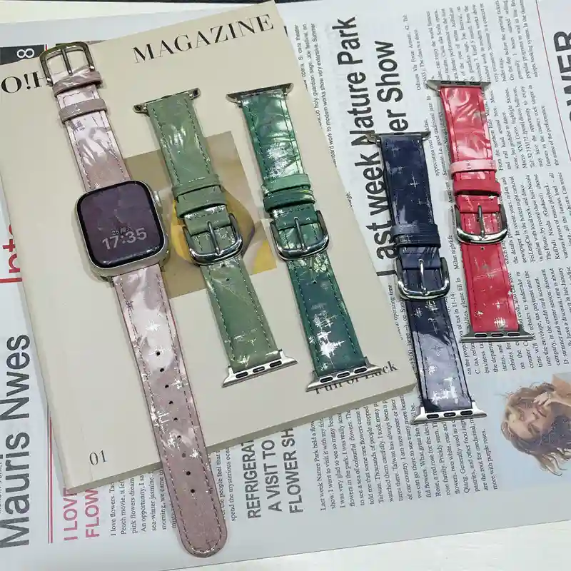 Alt-02-Printed suede leather strap-JMK
